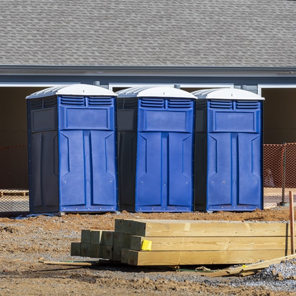 can i customize the exterior of the porta potties with my event logo or branding in Pasadena Hills MO